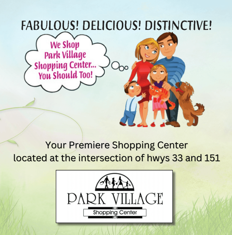 Park Village Shopping. Fabulous! Delicious! Distinctive!